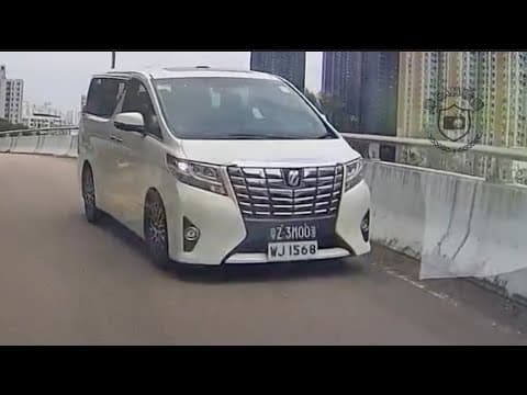 車CAM直擊 - 點解大埔道上富山條橋經常有車逆線？呢部車仲要唔停繼續去 