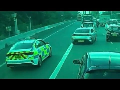 車CAM直擊 - 私家車行巴士線打尖 即場派彩
