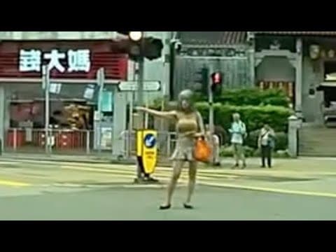車CAM直擊 - 香港仔指揮交通名物 大家遇過未？