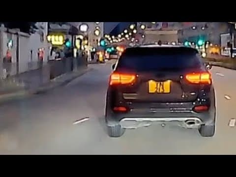 車CAM直擊 - 慢衝紅燈入袋口位停低「等緣份」？師兄要唔要本袋口位說明書 #YN213
