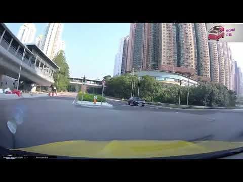 [車CAM公路] 的士轉灣住置不正確