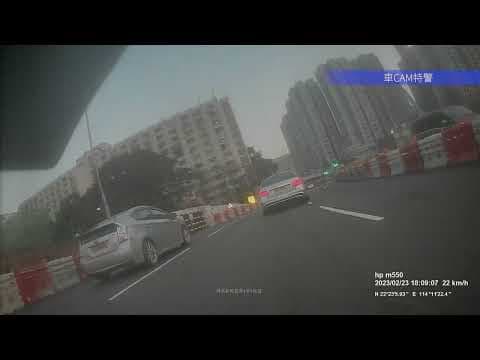 車CAM直擊 - 沙田鄉事會路交通意外 DX870 行錯線連累Pruis炒車