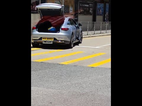 車CAM直擊 - 太安街近鯉景道 中港L亂咁Uturn被撞 PV5992