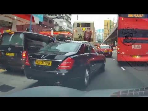 車CAM直擊 - 隻手係咪殘廢唔識打燈？又唔睇車就cut 幾分鐘內連續幾鑊