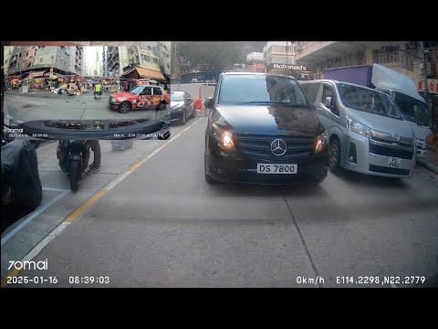 車CAM直擊 - (浪費數據系列) 趕住去死攝上黎又唔夠膽衝😪砵乜春啫亞叔 DS7800