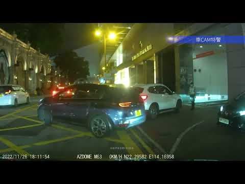 車CAM直擊 - (後續)海港城盡責保安阻止 KG6338 強行打尖