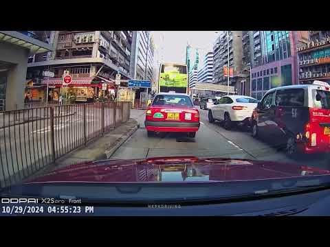 車CAM直擊 - 長沙灣道轉通州西街 的士一串三 KA8033