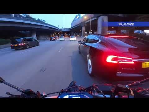 車CAM直擊 - Teslun大蝦細，硬cut逼人讓佢