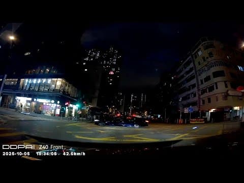 車CAM直擊 - 遇上衝燈L 😰 馬頭角道呢位私家車司機 請小心駕駛