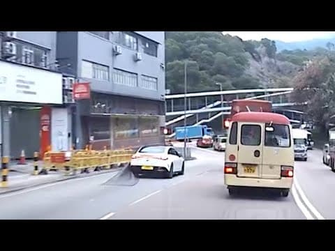 車CAM直擊 - 好彩你發現得早 😂 車房出車 連地布一起走