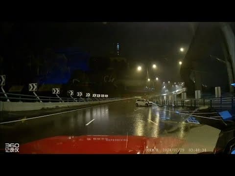 車CAM直擊 - 屯門公路 拓海彎 私家車自炒 #例位