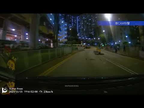 車CAM直擊 - 翠林總站 綠色小巴停線硬出 仲手指指真係離晒大譜 #小弟係有開車頭燈