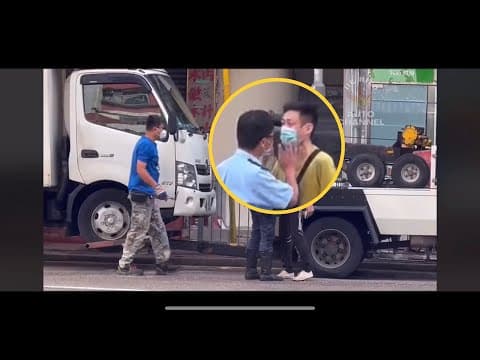 #HKbird行車片段｜香港已不亂警員與市民在街頭互相問好🥳🥳｜71前市面氣氛一片祥和｜#車cam  #行車紀錄