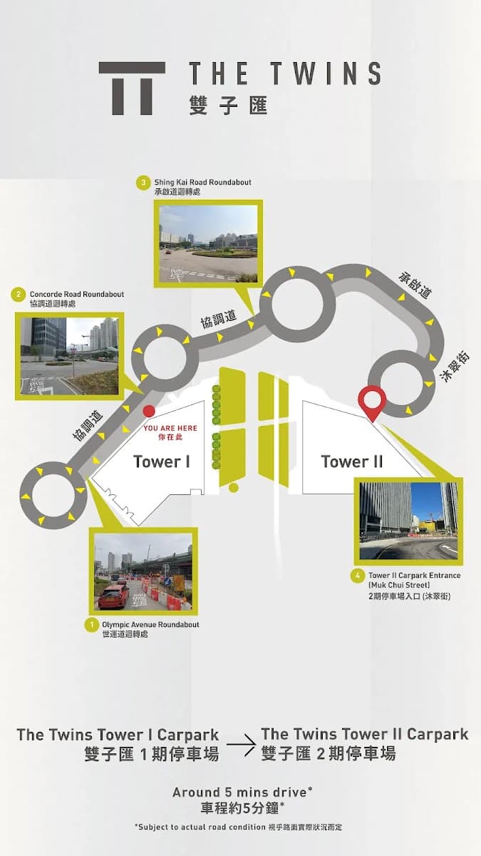 啟德雙子匯2期 The Twins Tower II 停車場 實景照片 4