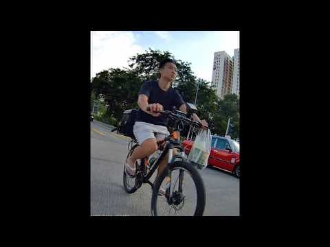 車CAM直擊 - 電動外賣L唔跟箭咀行 差啲撞車面無懼色