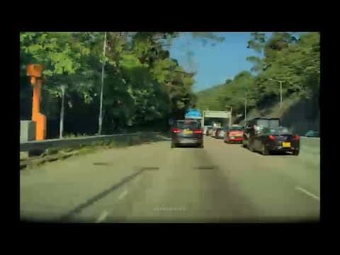 車CAM直擊 - 紅梅谷路出沙田 串燒 2024/12/21 1610
