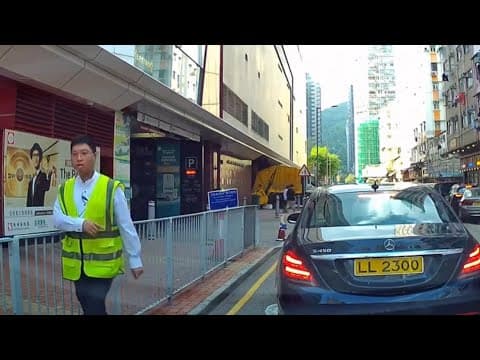 車CAM直擊 - 表揚荃灣廣場停車場保安趕走打尖L