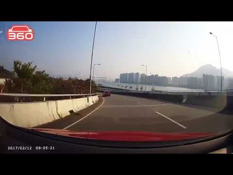 馬路炸彈系列：大學站26逆線上迴旋處 車CAM直擊