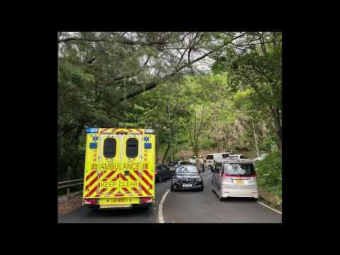 車CAM直擊 - 荃錦公路 寶馬彎位越線撞貨Van