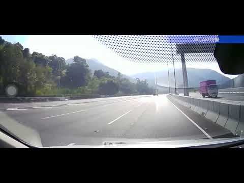 車CAM直擊 - 青嶼幹線貨車跌水管橫掃千軍