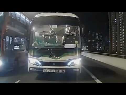車CAM直擊 - 未有咁快想換車住！CLS 景福旅巴單線扒頭硬上