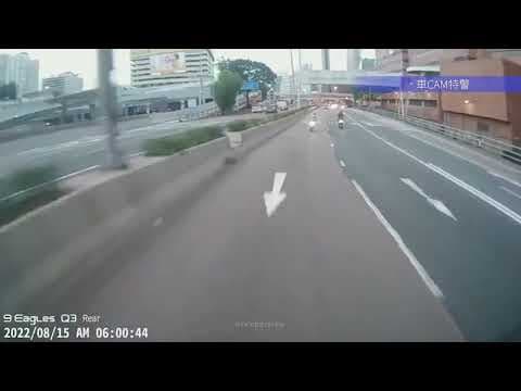 車CAM直擊 - 康莊道 電單車盲Cut線累炒另一架26