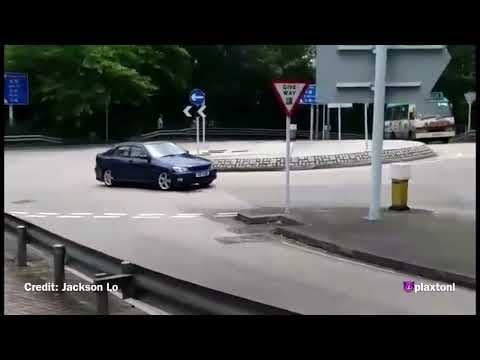 馬路炸彈系列：倒轉行迴旋處的天才 車CAM直擊