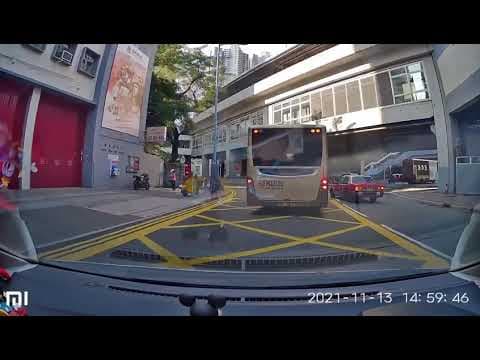 車CAM直擊 - 觀塘道迴旋處日常，巴士外線 VS DC內線