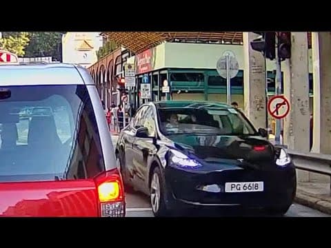 車CAM直擊 - PG6618 巴域街逆線行駛 