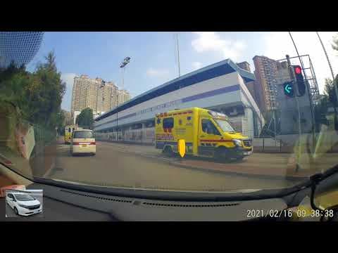 香港自駕遊 - 土瓜灣 - 伊利沙伯醫院 - 何文田山道 - 華英中學 - 天光道 /Driving in Hong Kong
