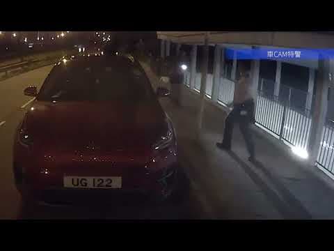 車CAM直擊 - 馬鞍山男子駕電動滑板車遇查　拒停車直撞警員被捕