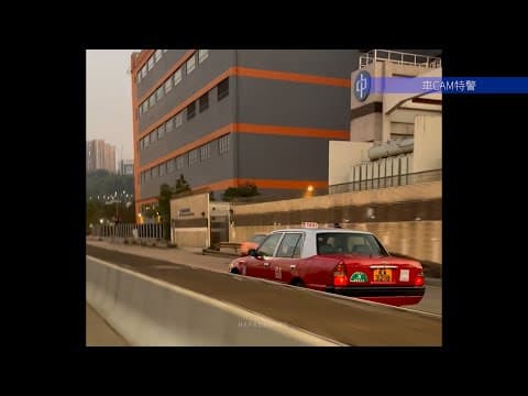 車CAM直擊 - KA3218 葵涌貨櫃碼頭 無視一切 逆線行駛 2025/1/10 0655