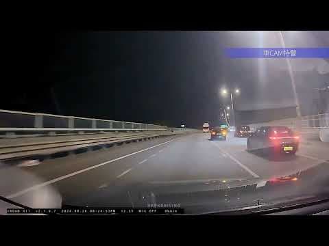 車CAM直擊 - 比罅迪不滿被閘 抽頭一巴星埋去報復