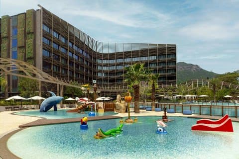 香港海洋公園萬豪酒店 Hong Kong Ocean Park Marriott Hotel 停車場 實景照片 1