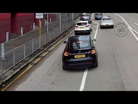車CAM直擊 - 後車遲起步 被Tesla有機可乘打尖