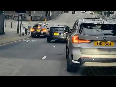 車CAM直擊 - UR361 落斜正線停車讓人CUT線?