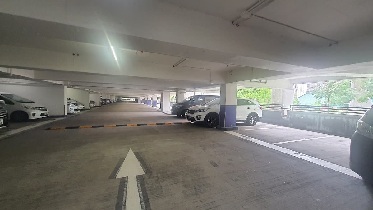 竹園廣場停車場 實景照片 2