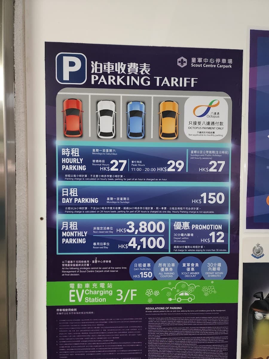 佐敦香港童軍中心停車場 (龍堡國際) 實景照片 9