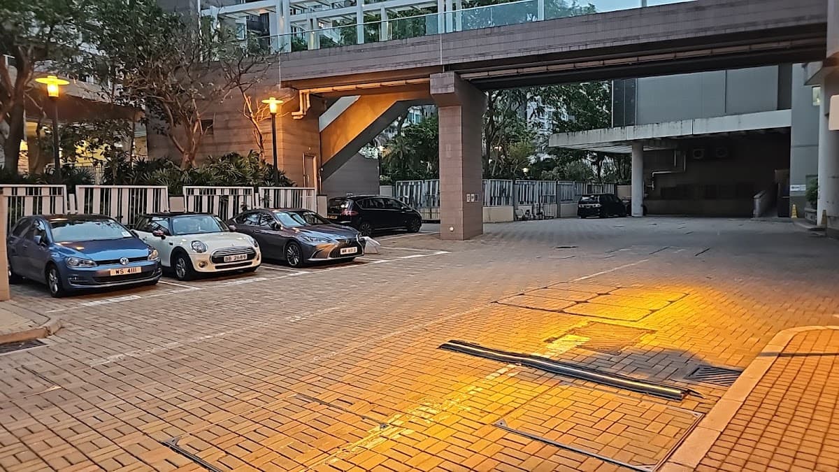 藍天海岸停車場 實景照片 1